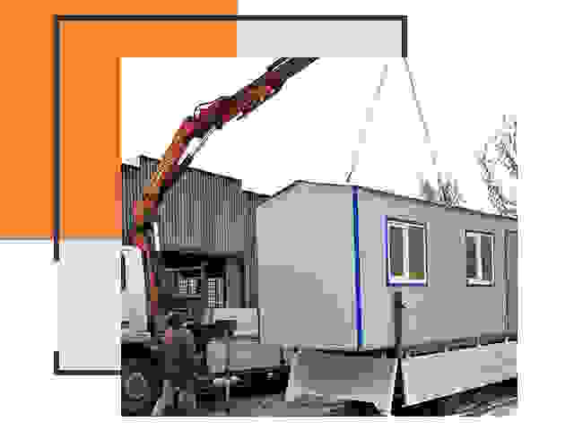 Перевозка бытовок в Кызыле