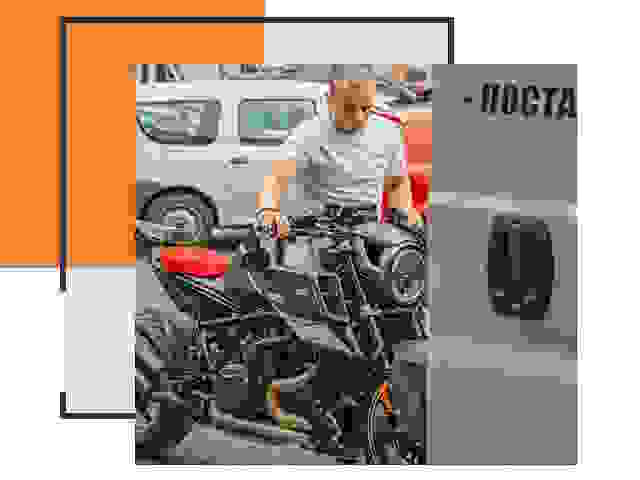 Перевозка мотоцикла по России - Услуги Перевозка-Кзл